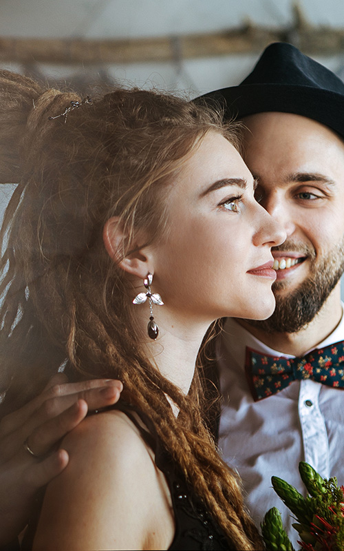 Loc and Natural Hair Accessories for your Wedding Day