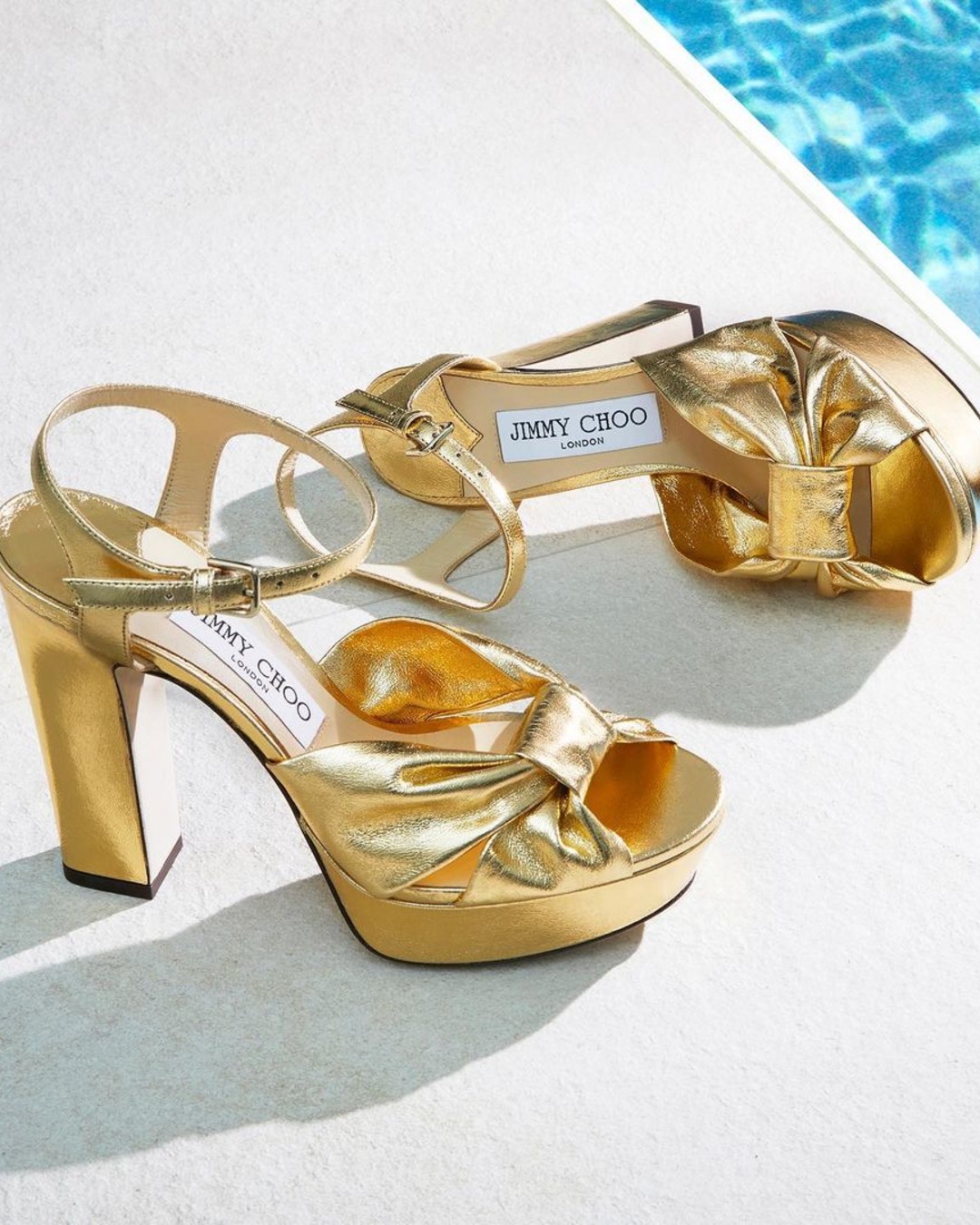 bridesmaid shoes gold