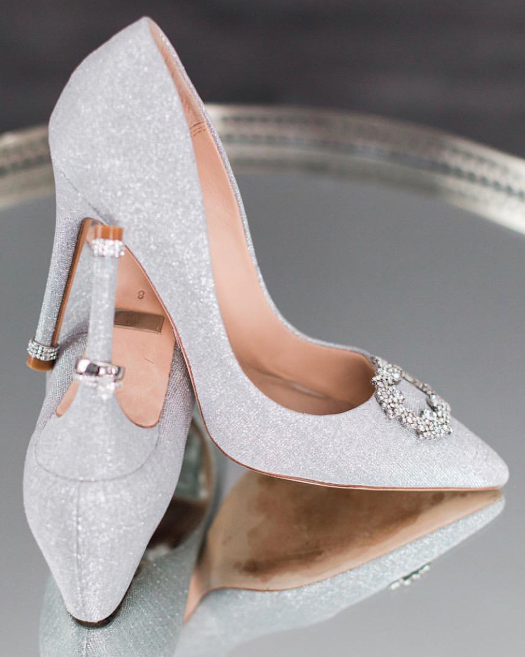 cinderella wedding shoes sparkly