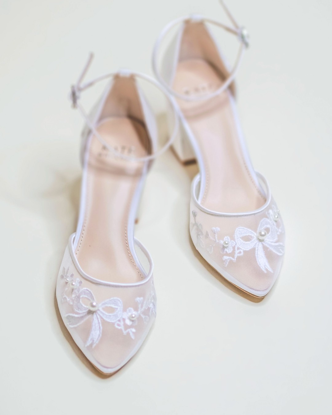 clear wedding shoes flats
