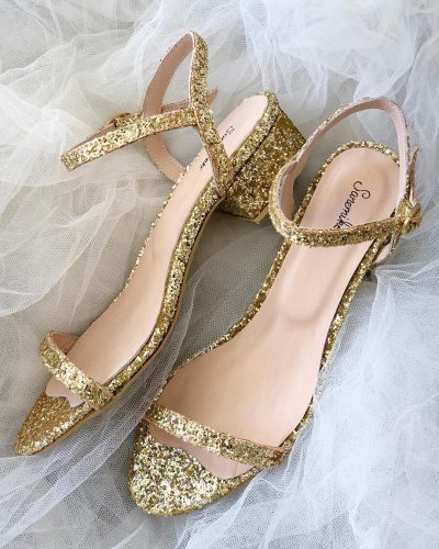 Gold Shoes For Wedding: 18 Dazzling Ideas   Faqs