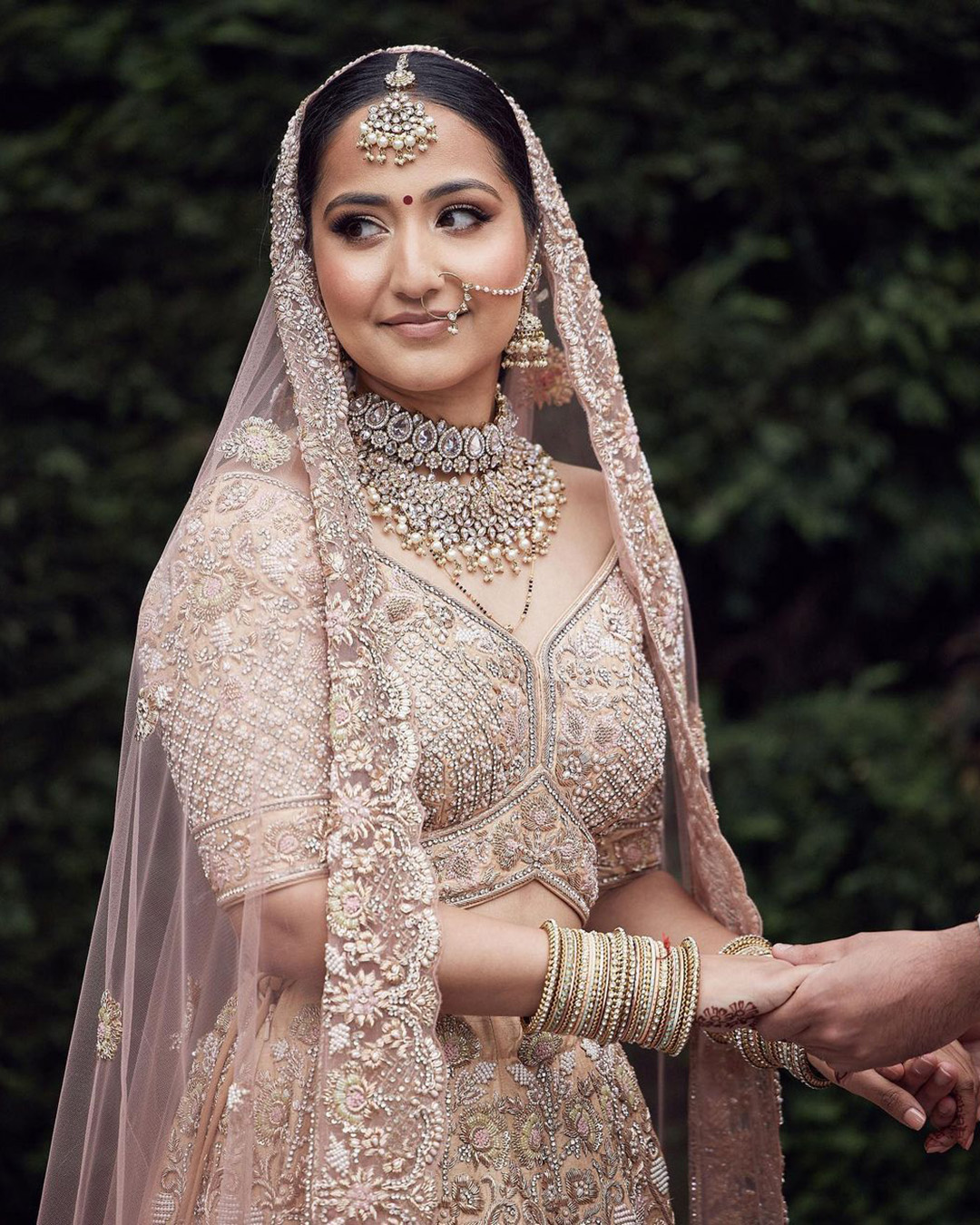 indian bridal makeup simple natural nude lostinlove_photography