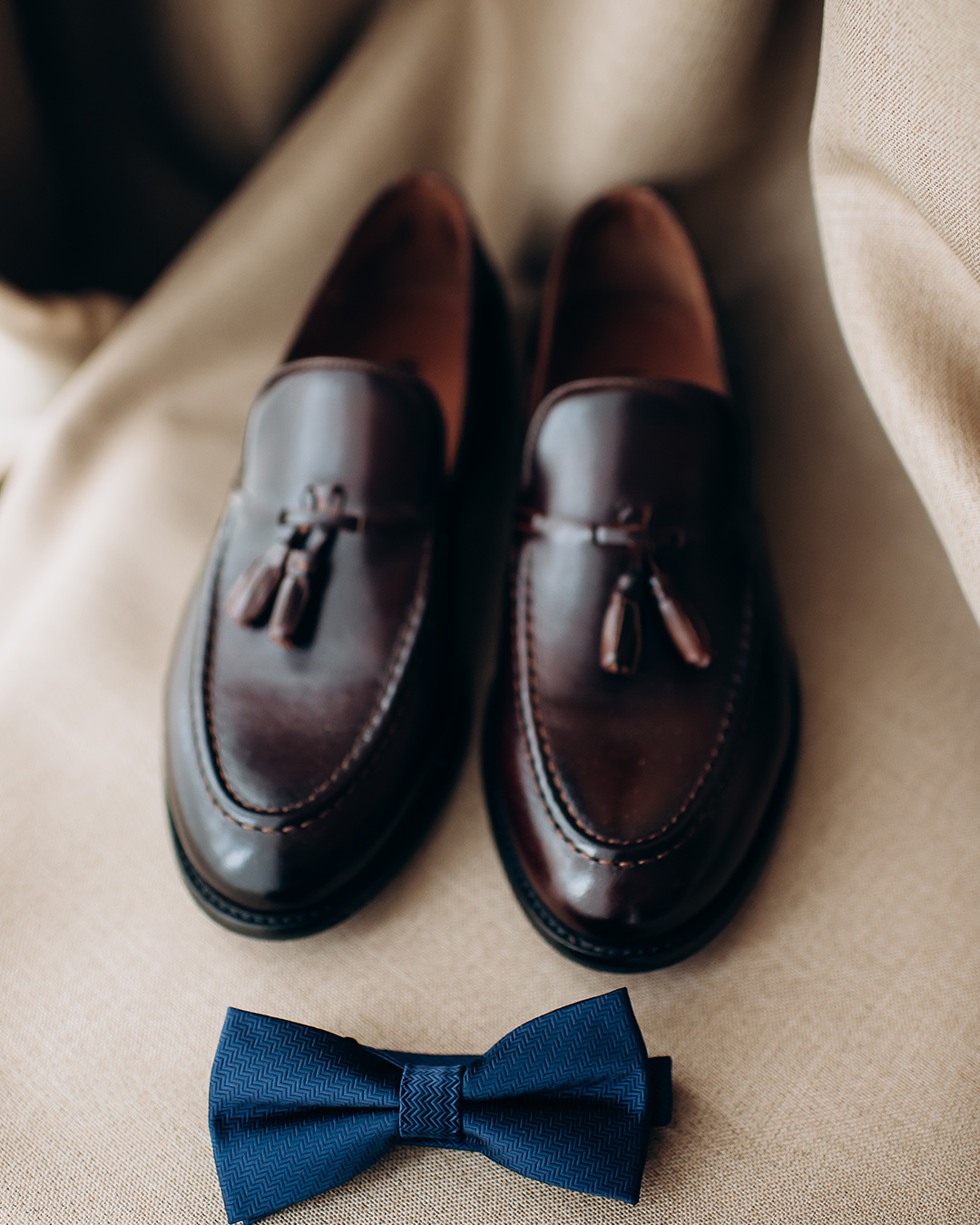 loafers mens wedding shoes brown for summer wedding shutterstock