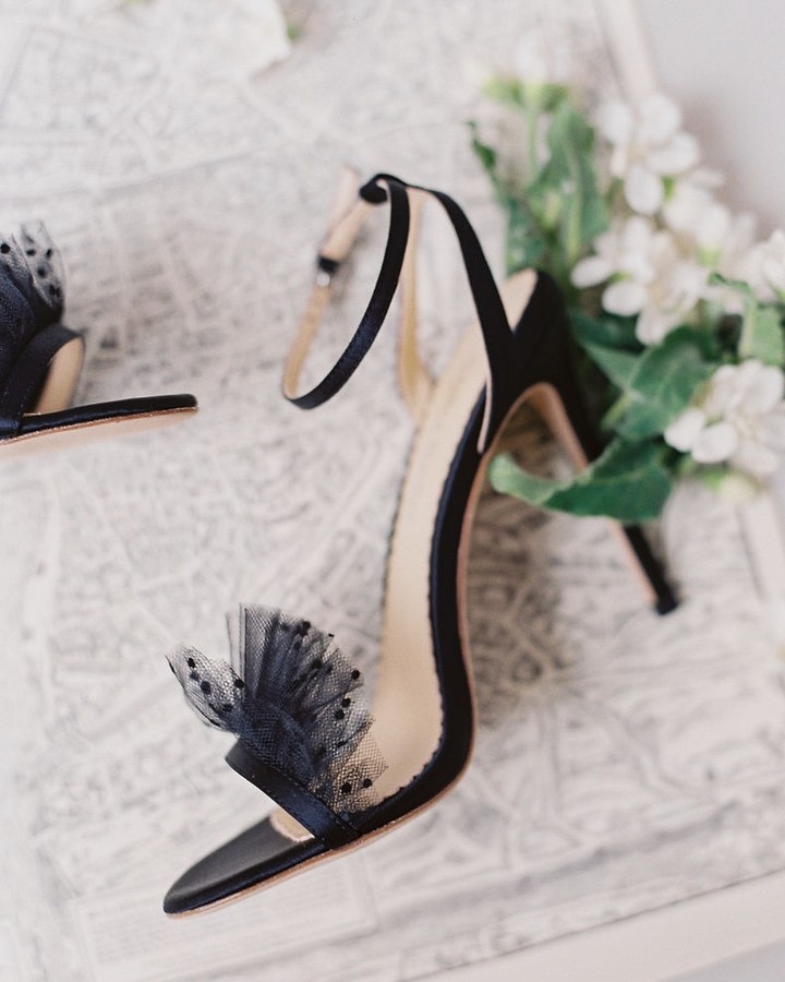 mother of the bride shoes black sandals