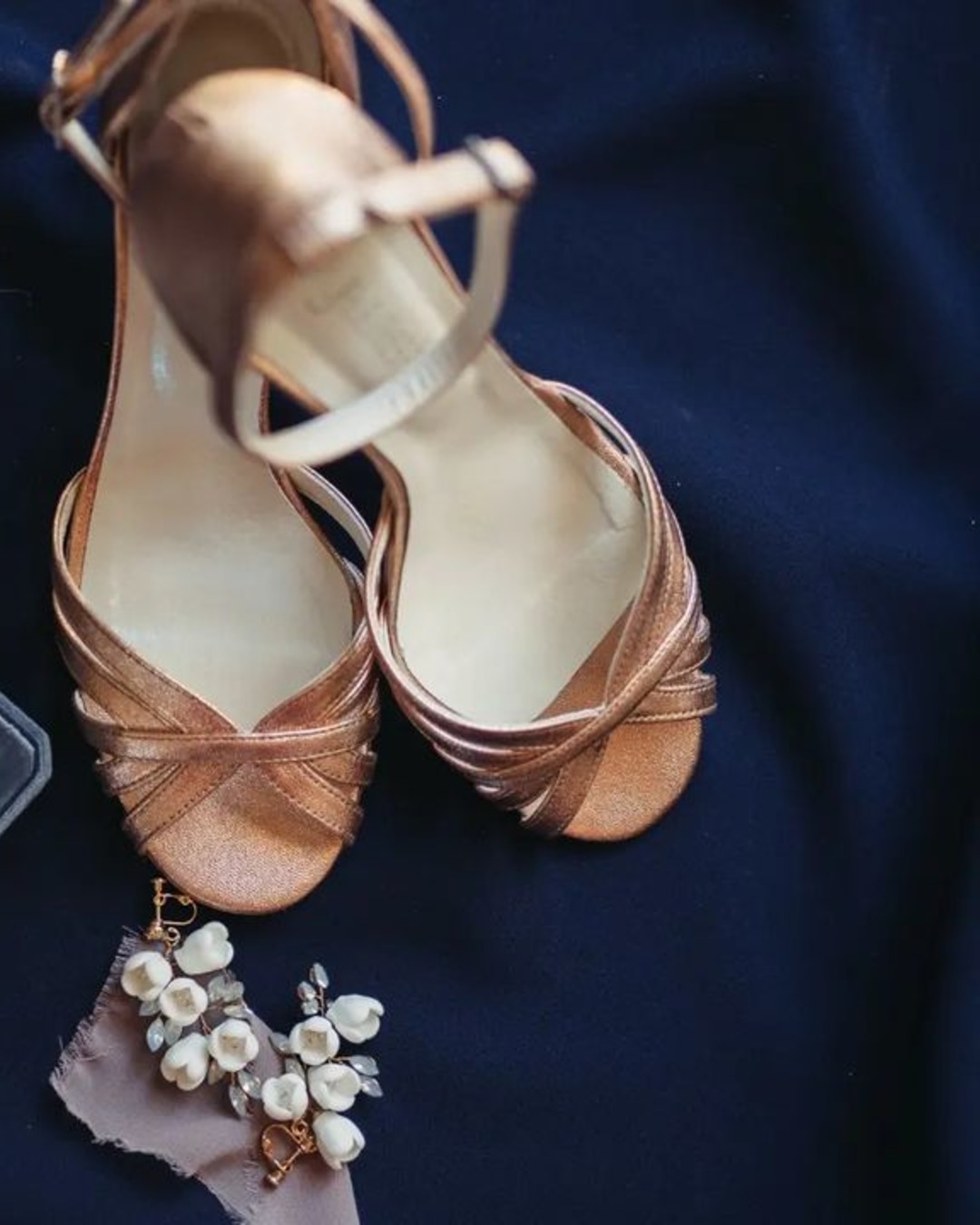 rose gold wedding shoes comfortable