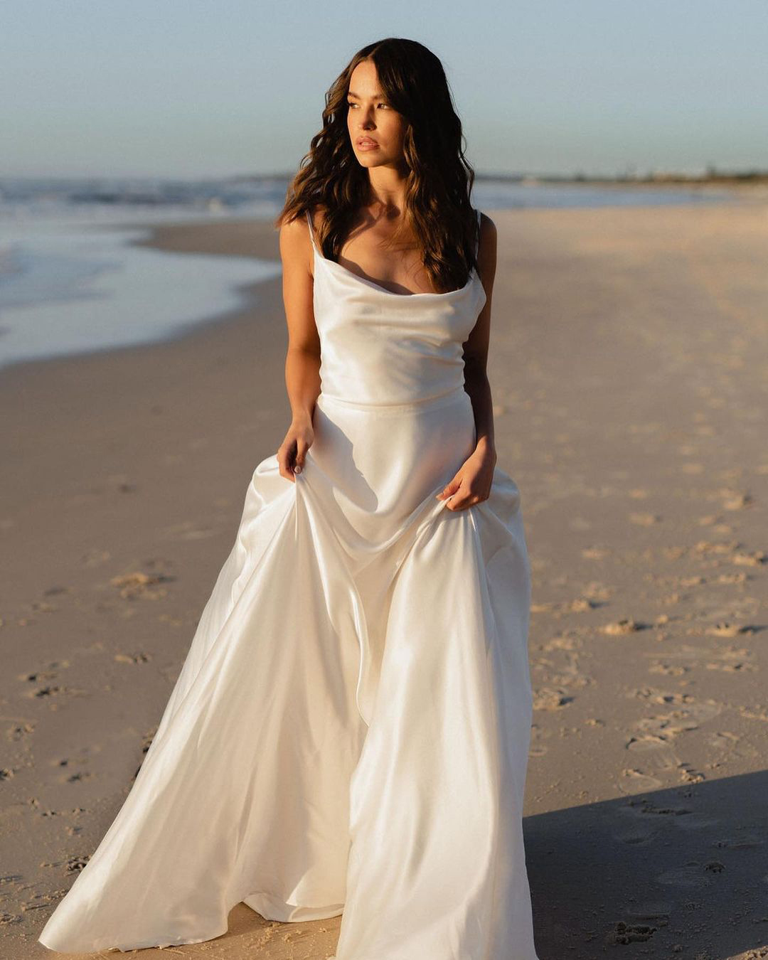 simple best wedding dresses beach annacampbellbridal