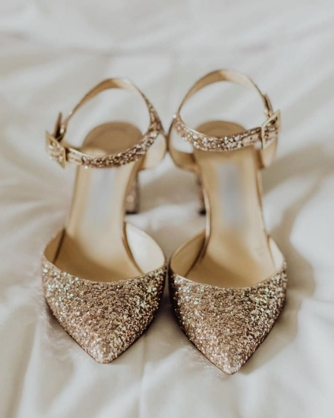 sparkle gold shoes for wedding low heels comfortable madamealbertnovias