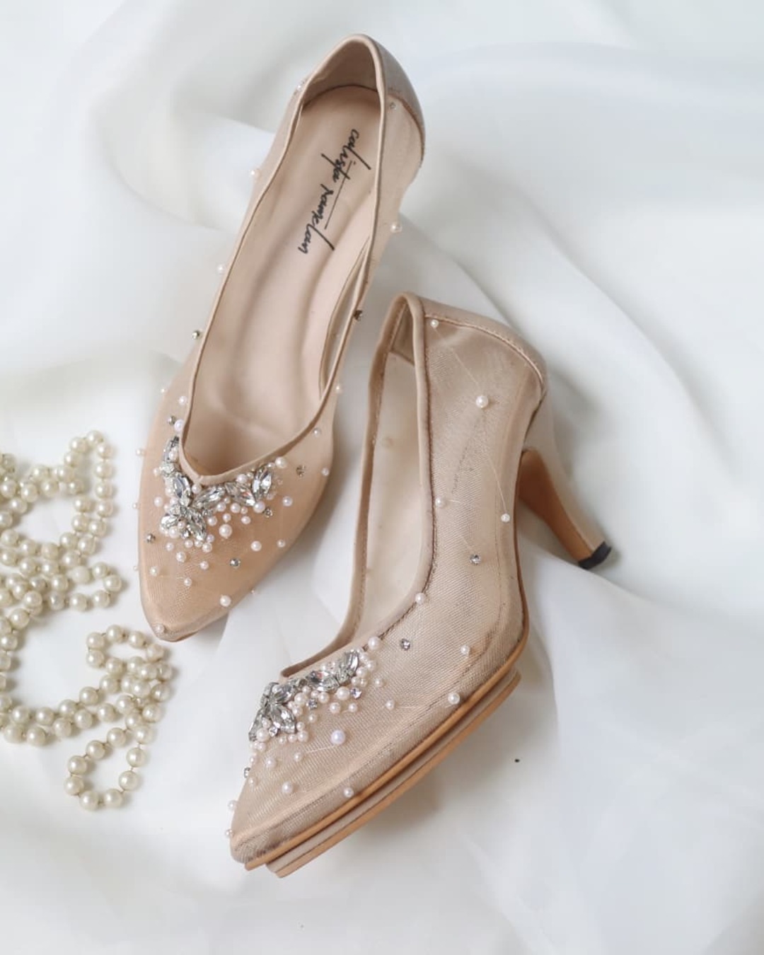 wedding vintage shoes low heel