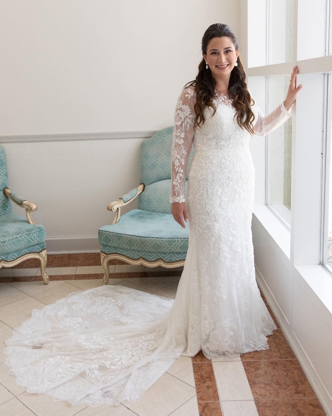 best bridal shops in new jersey floral dress with long sleeves