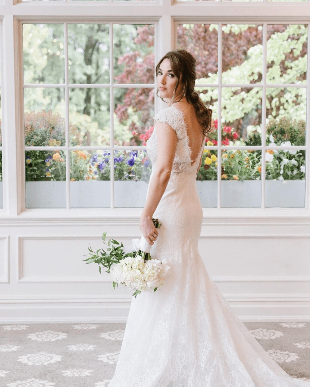 best bridal shops in new jersey floral dress with v back