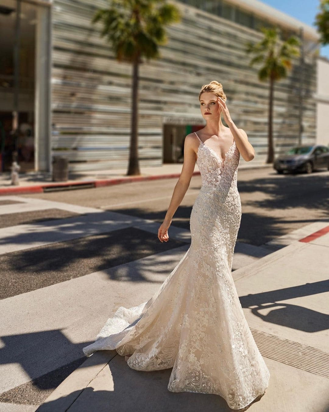 best bridal shops in new jersey mermaid floral gown