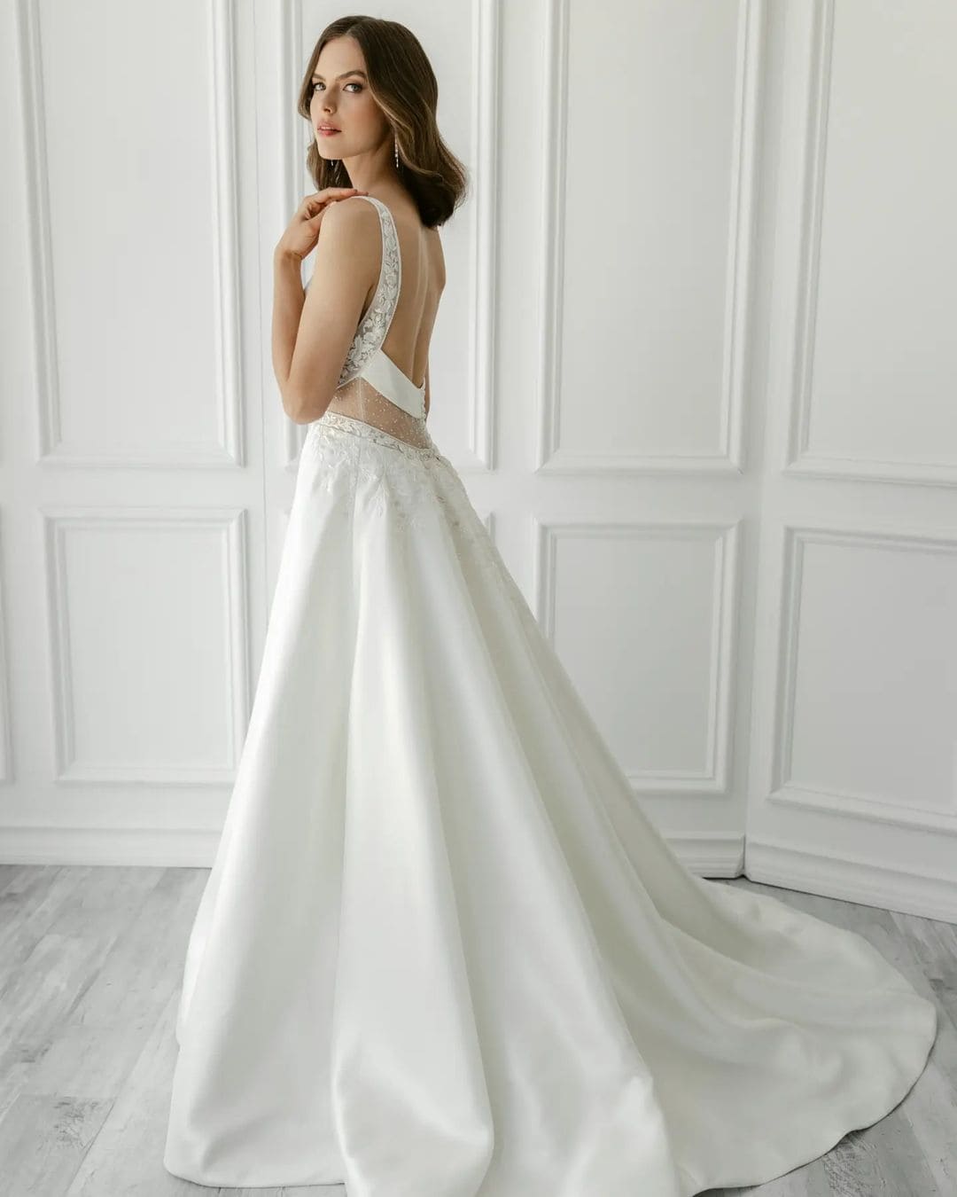 best bridal shops in new jersey open back minimalistic dress