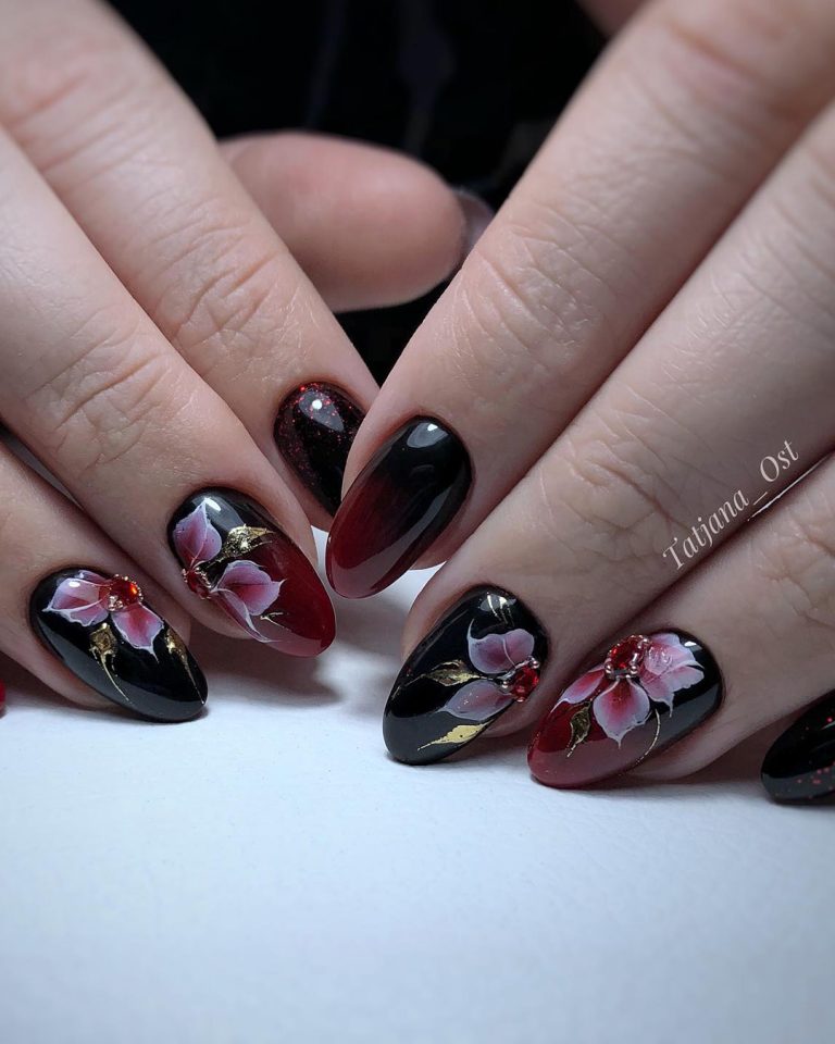 Black Wedding Nails Design Ideas 2023 Guide   FAQs