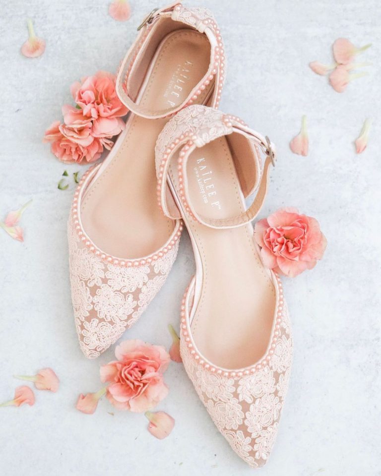 Blush Wedding Shoes 17 Ideas To Stand Out