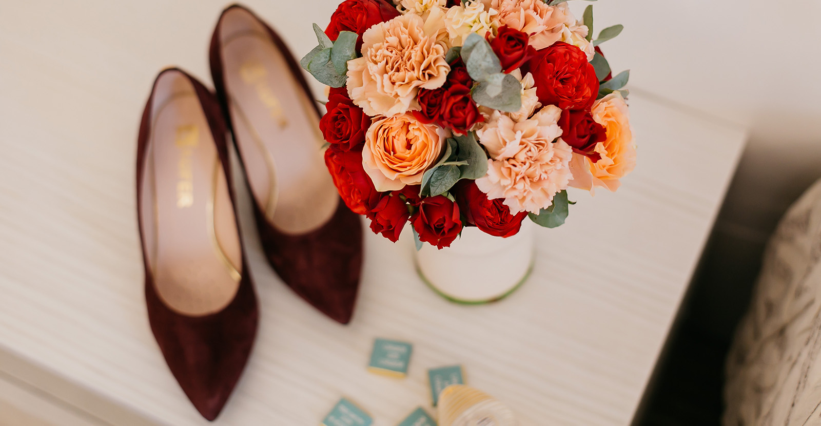 burgundy bridesmaid dress shoes Velvet burgundy Wedding shoes