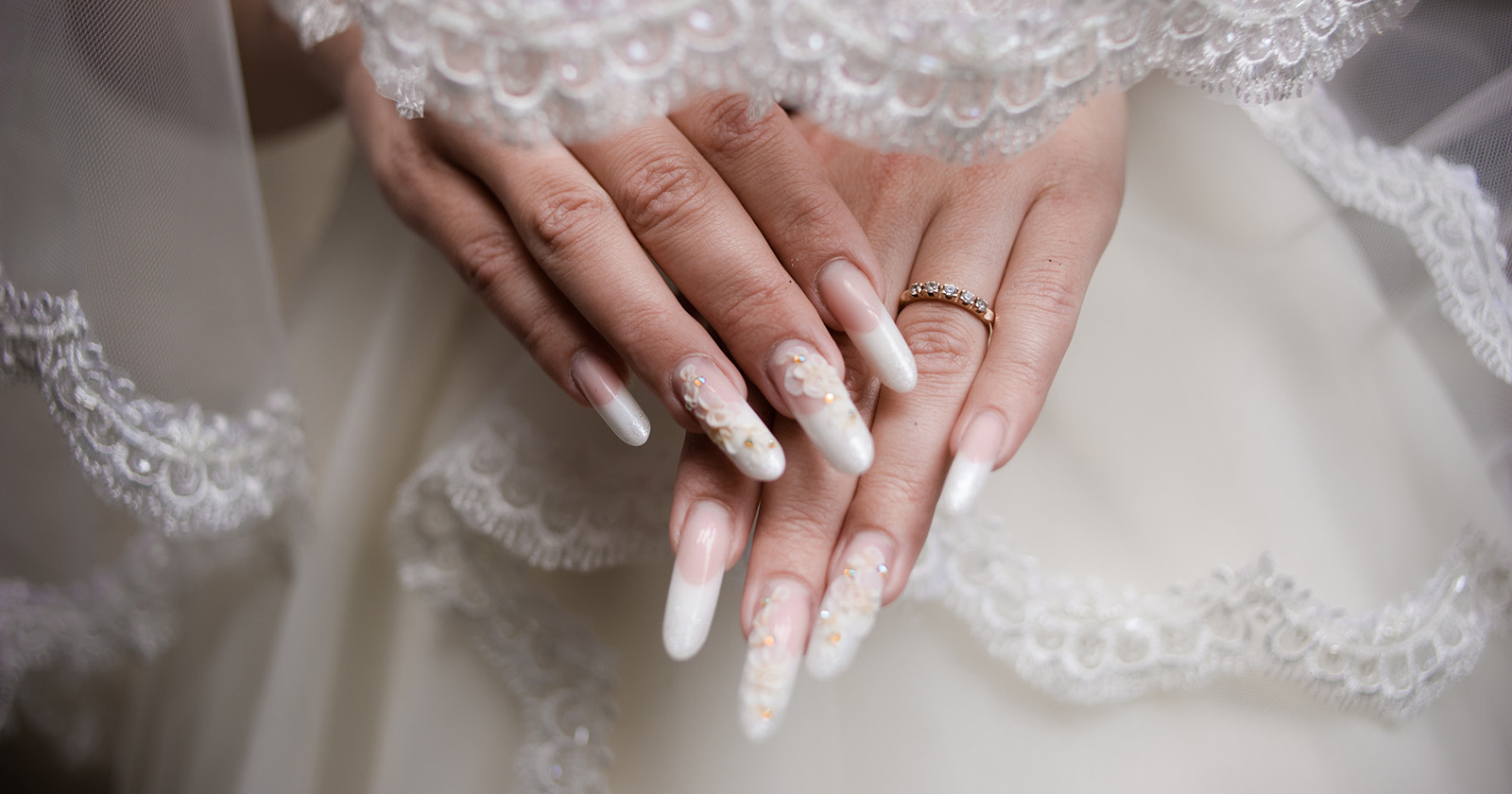 Bridal Nail Art Ideas For All Types Of Brides