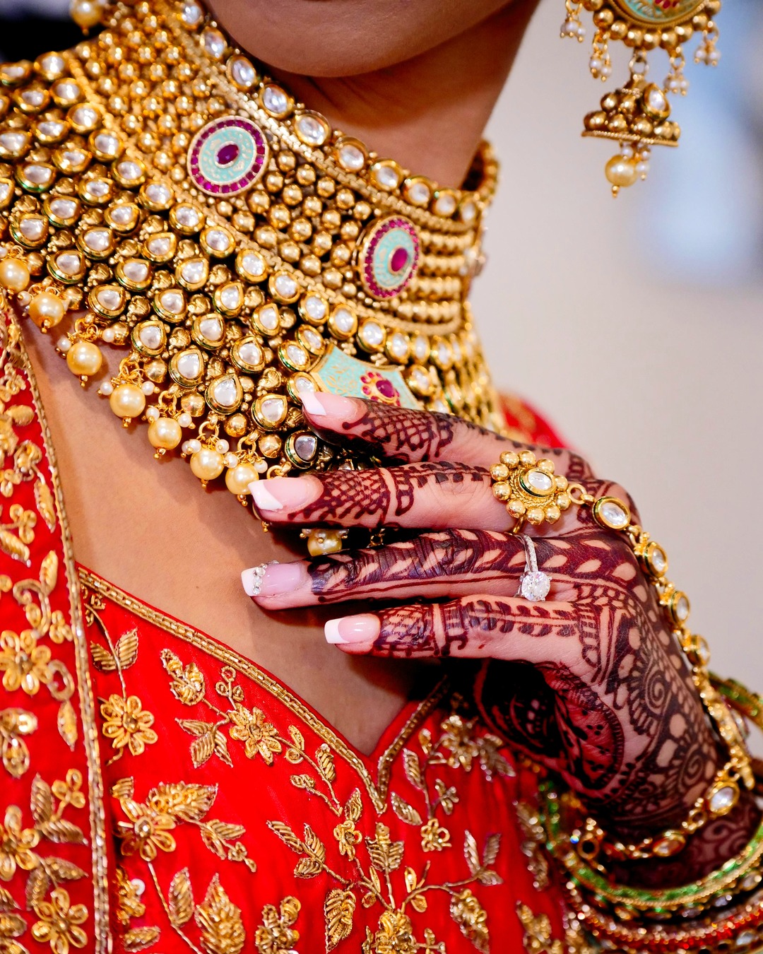 Indian Wedding Nails For Every Bridal Look