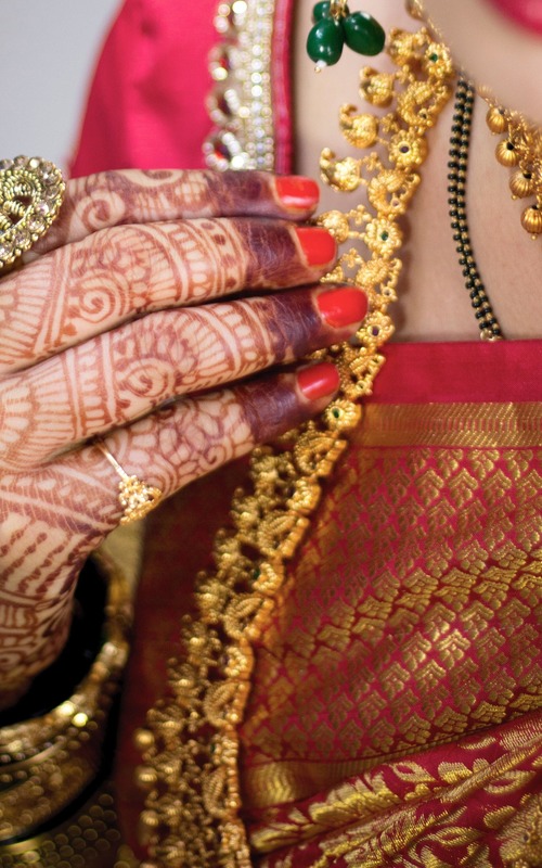 indian wedding nails