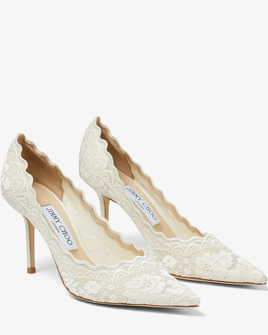 jimmy choo wedding shoes lace with heels pumps