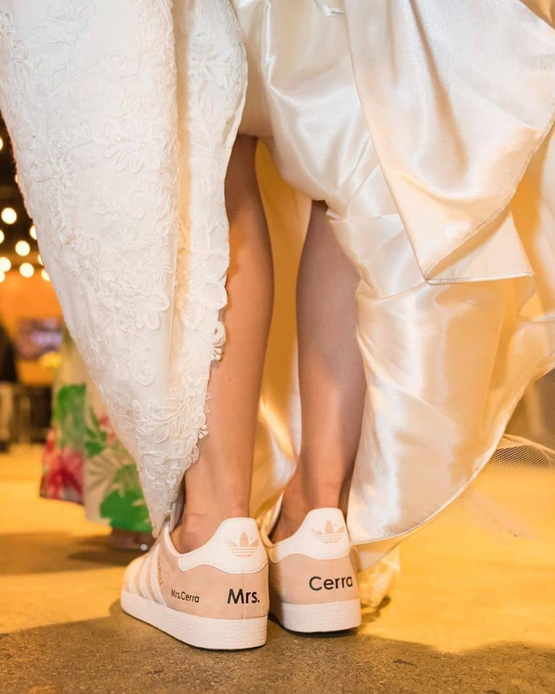 non traditional wedding shoes adidas sneakers for bride wedding_converse