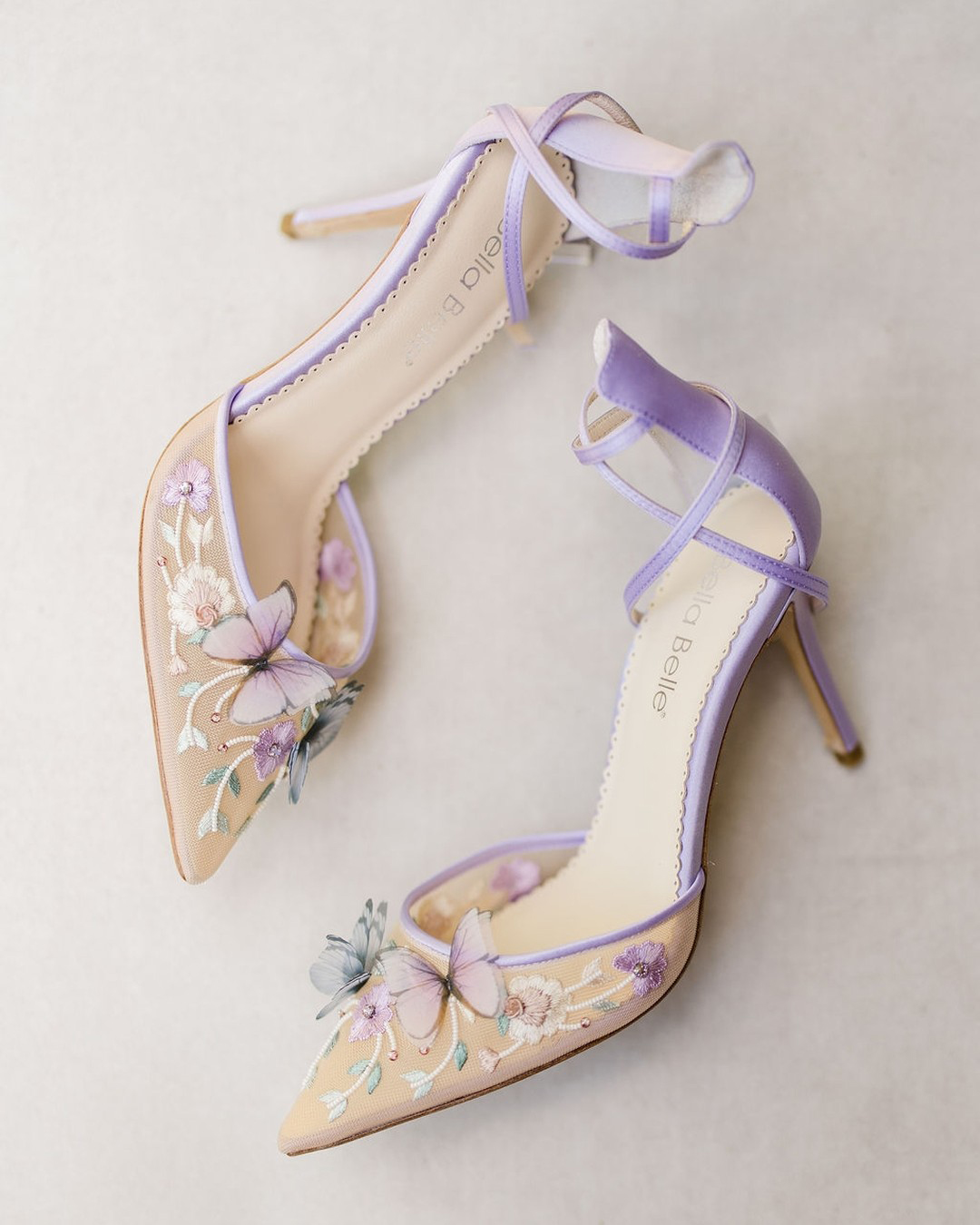non traditional wedding shoesfloral appliques bella belle