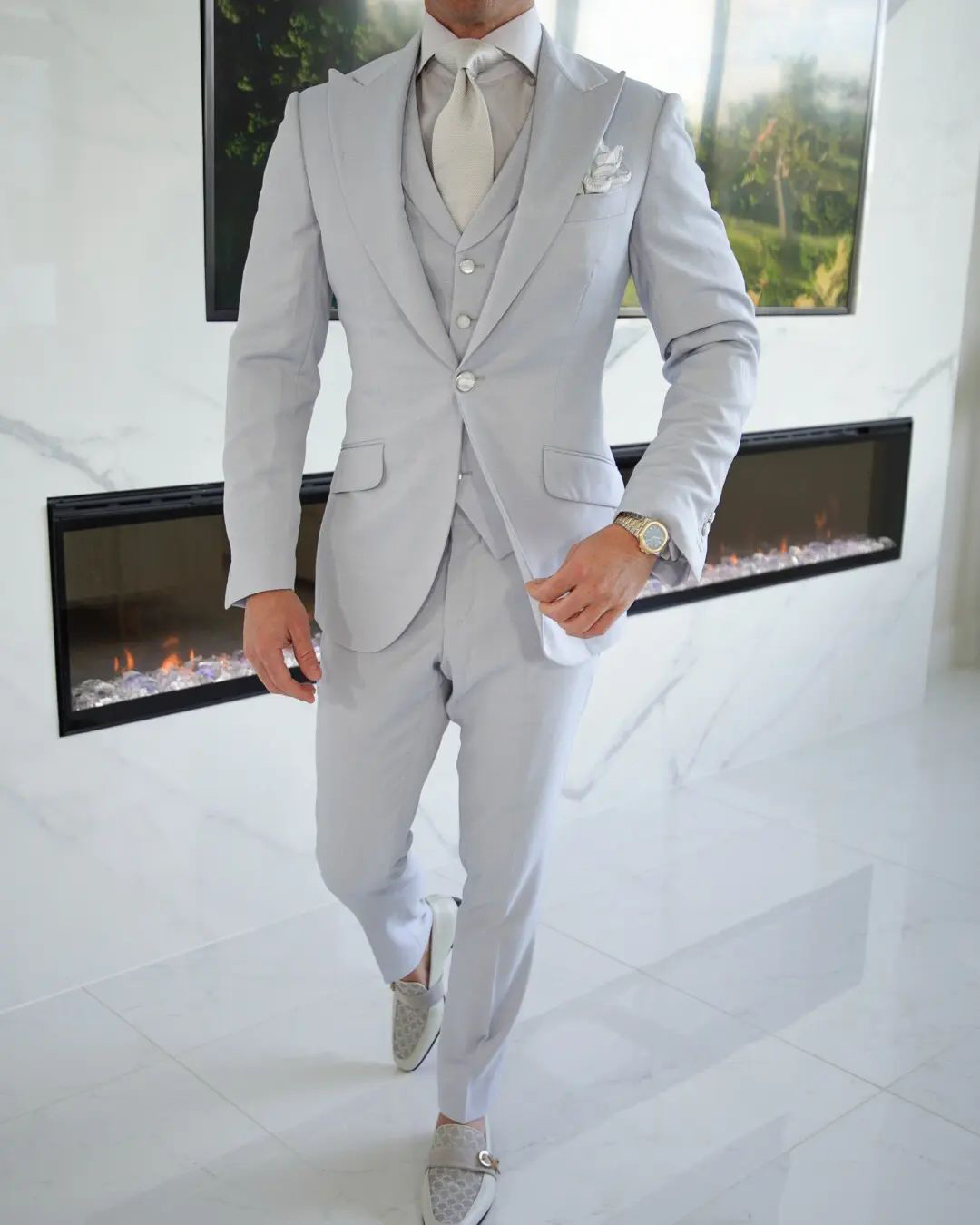 best mens wedding suits white sebastian cruz