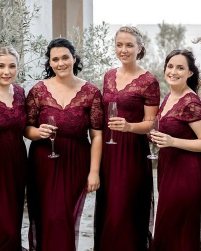 Burgundy Bridesmaid Dresses: 20 Ideas For Your Big Day