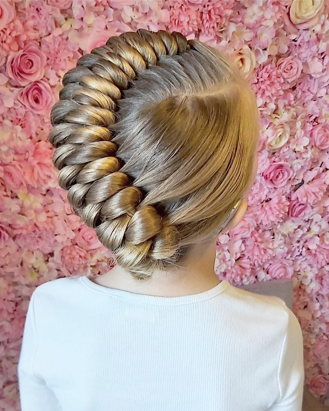 flower girl hairstyles textured comfortable sweethearts_hair