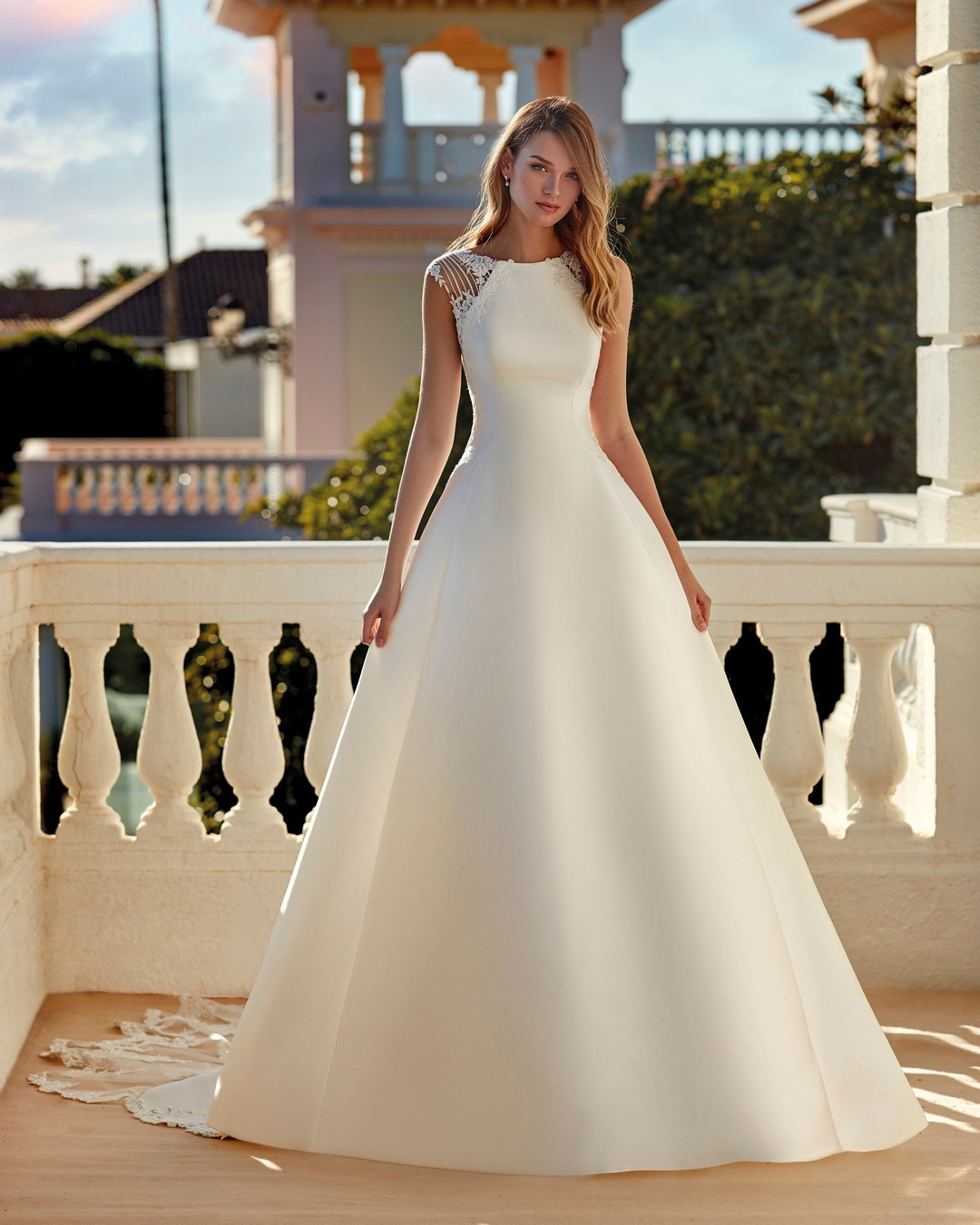 modest wedding dresses simple sleeveless houseofstpatrick