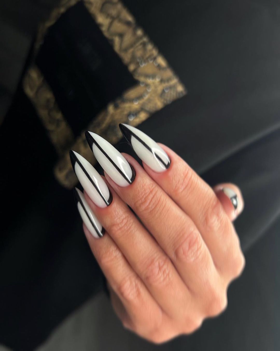 Stiletto Wedding Nails