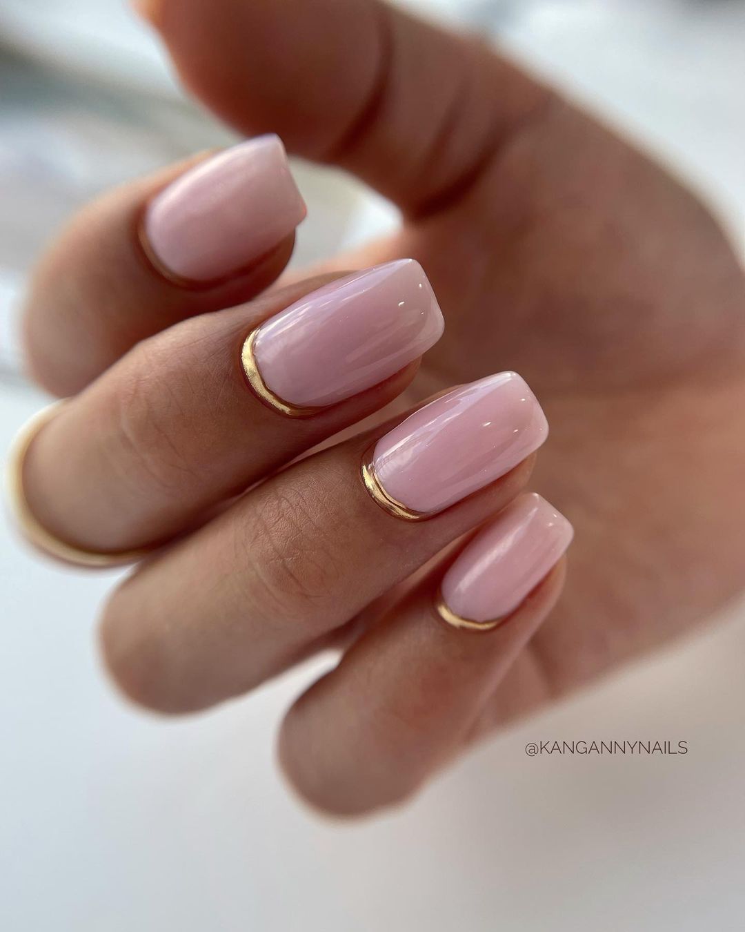 wedding guests nails nude