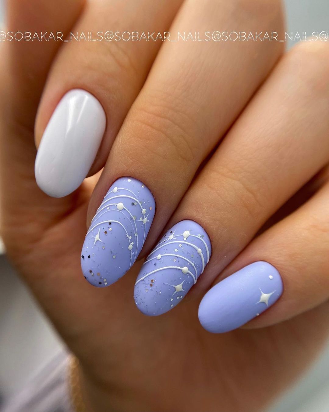 winter wedding nails designs