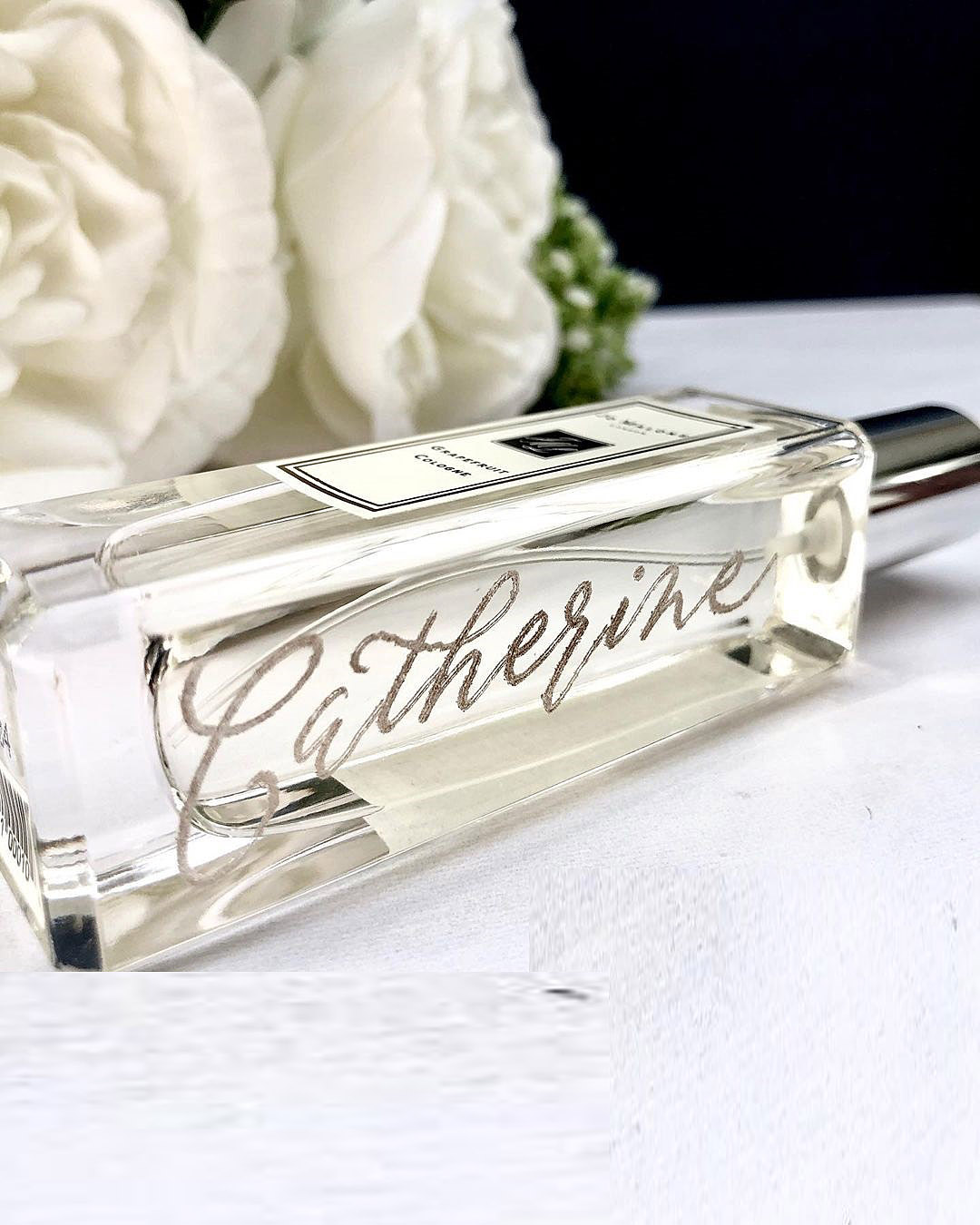 bridesmaid gifts engraved bottle of parfume
