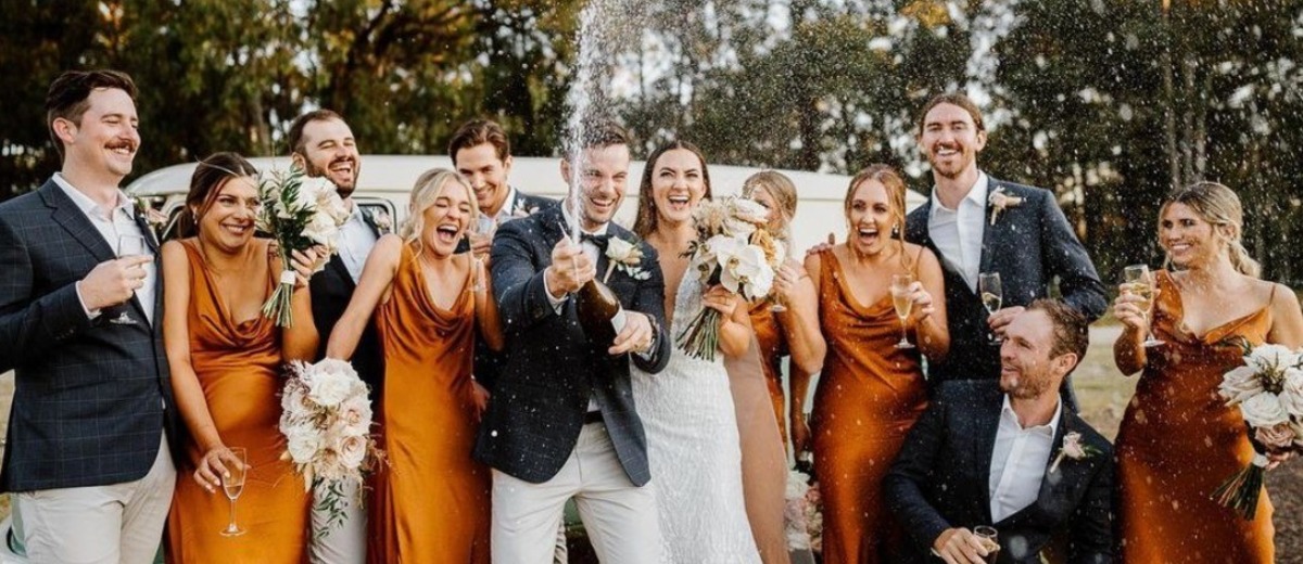 15+ Burnt Orange Bridesmaid Dresses + FAQs