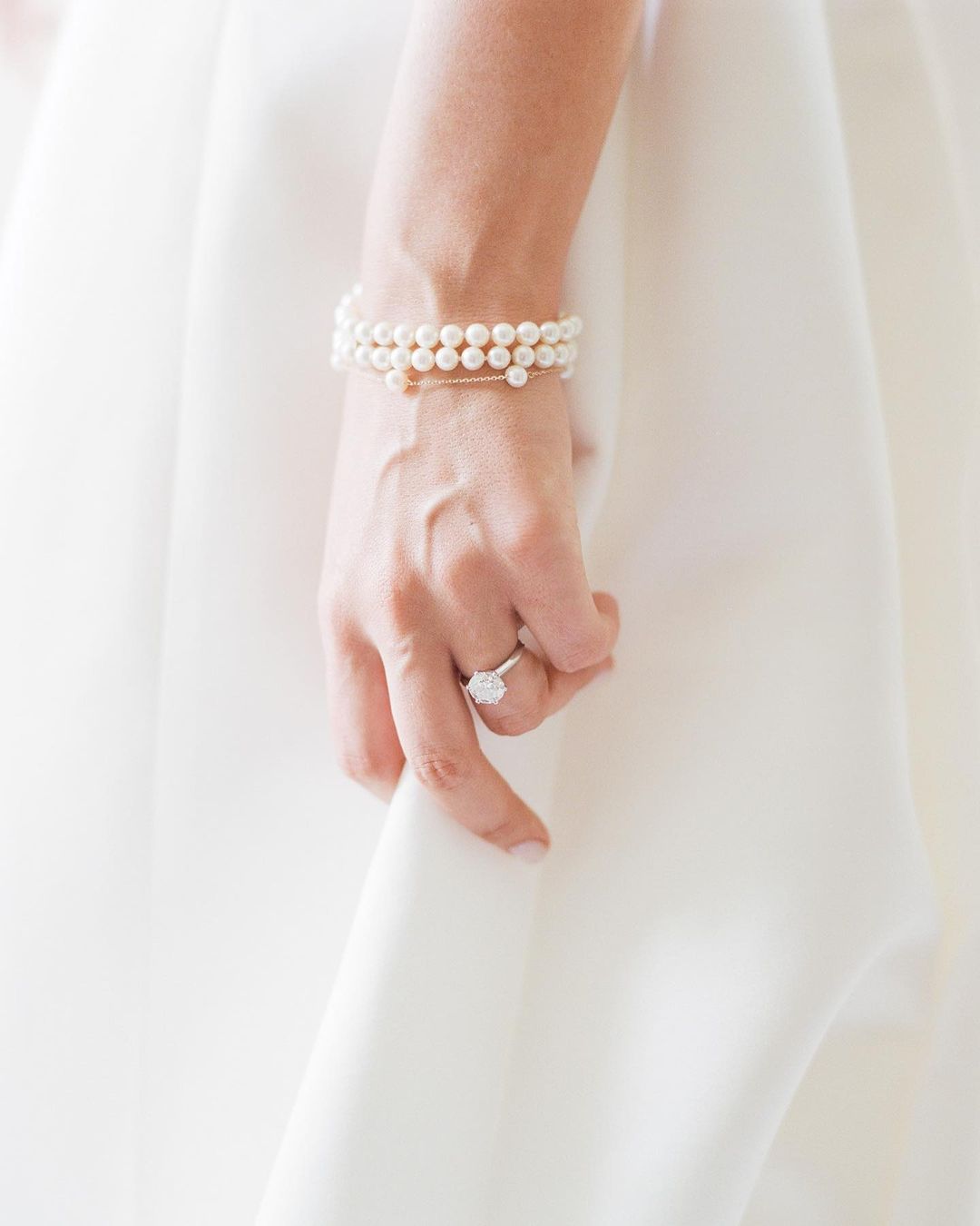 engagement ring care diamond white gold