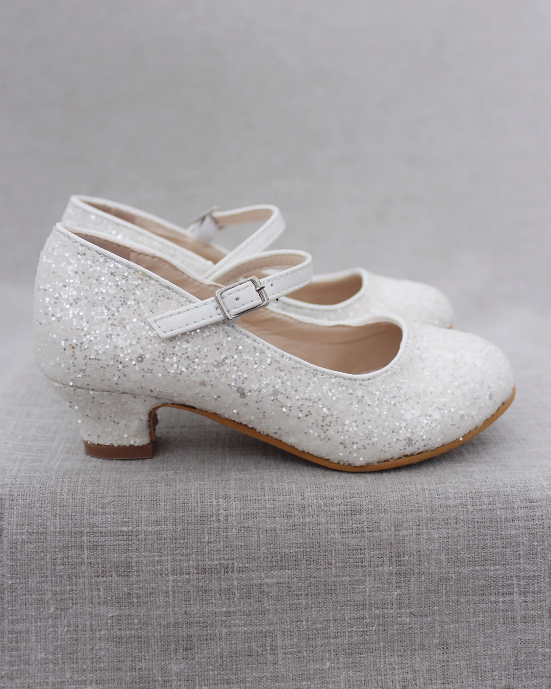 flower girl shoes heels