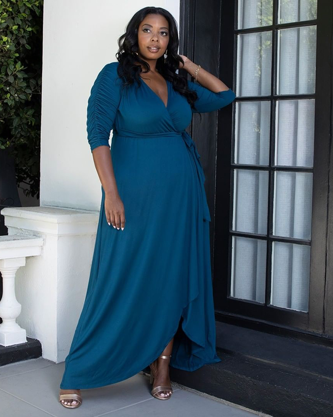 plus size mother of the bride dresses navy simple kiyonnacurves