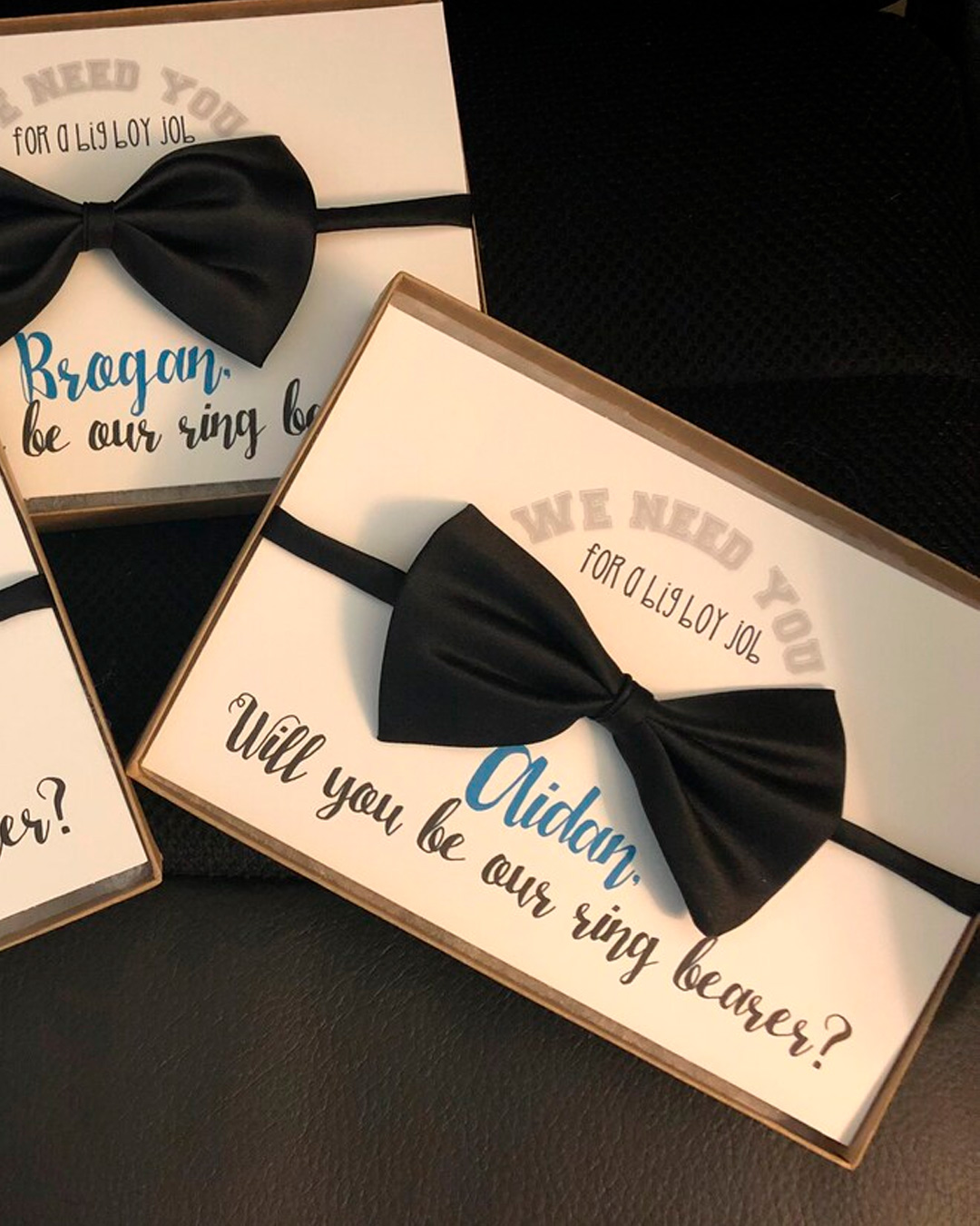 ring bearer bow