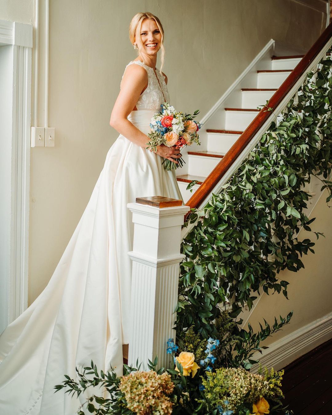 wedding venues in virginia bride stairs rixeymanor