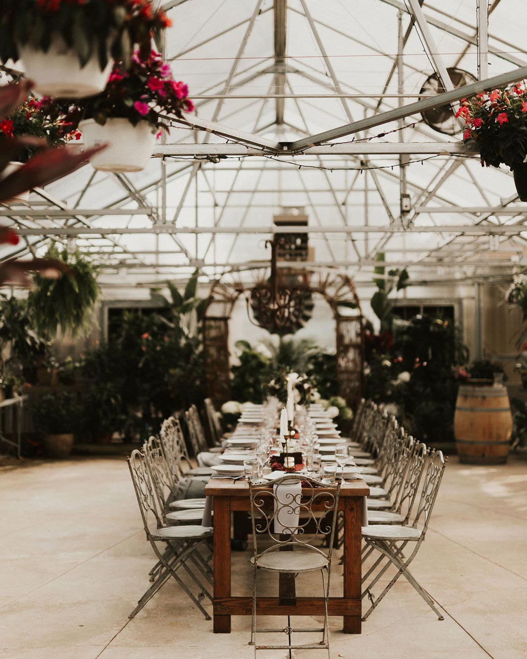 wedding venues in virginia table setting