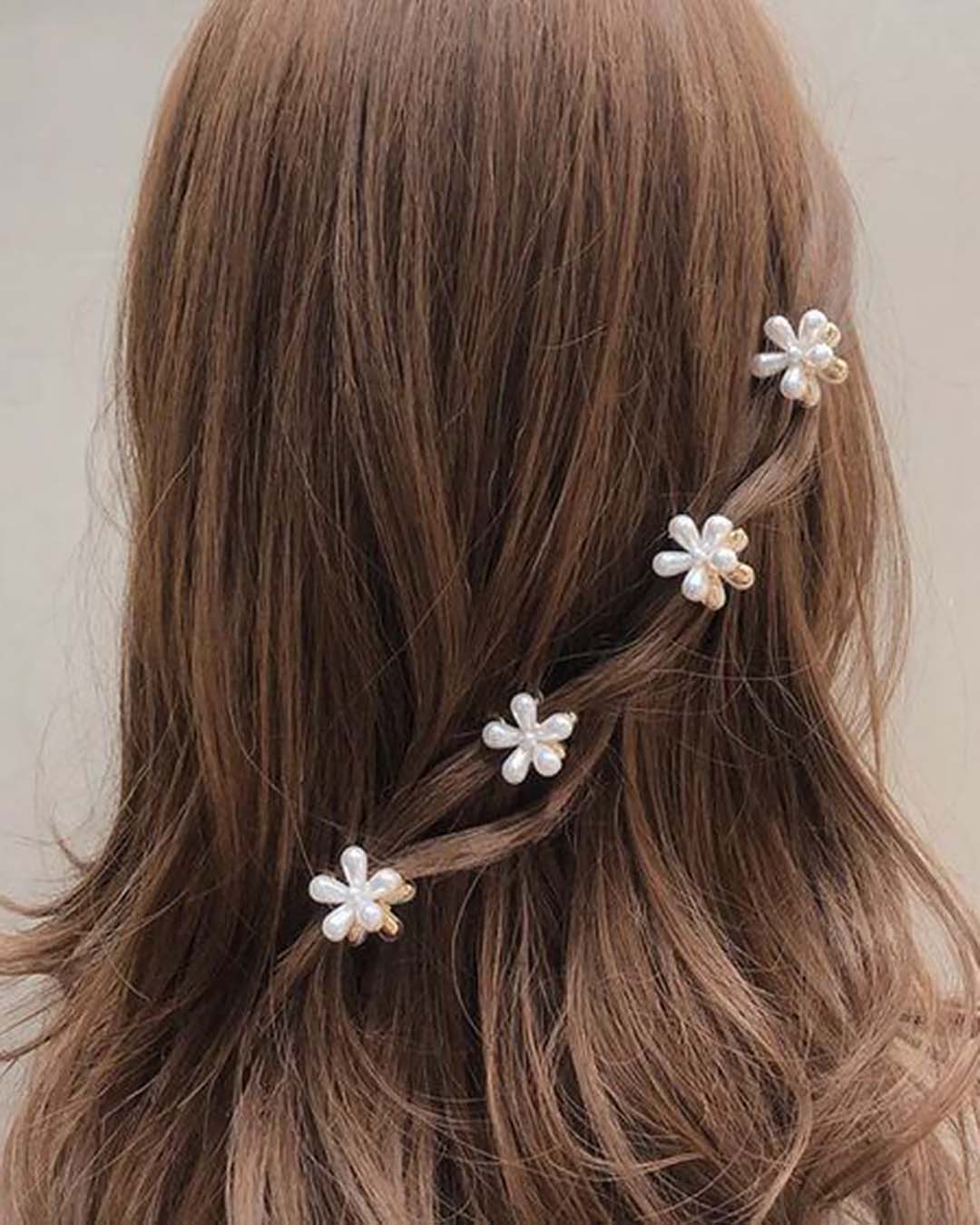 flower girls hair accessories small flower pins