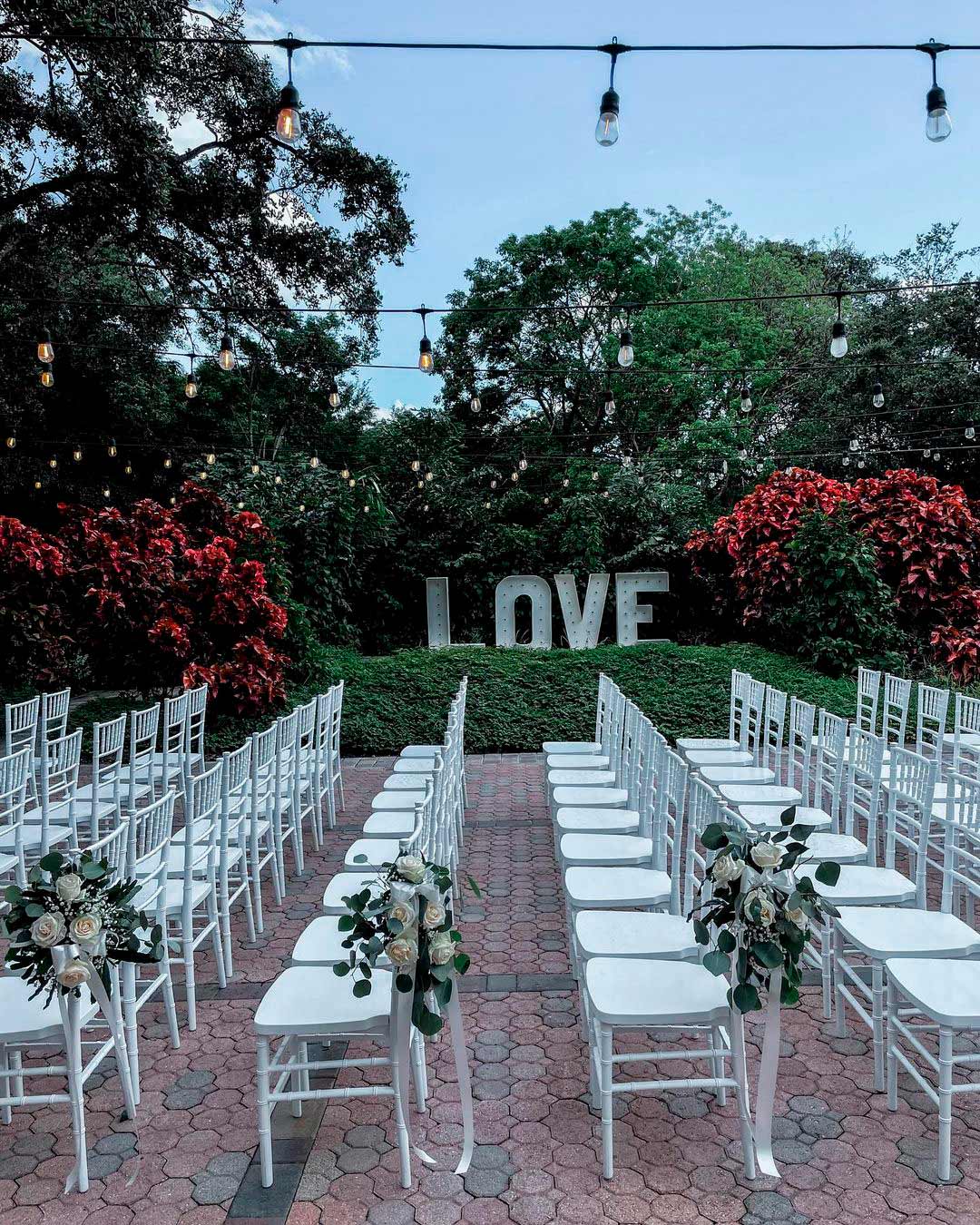 best miami wedding venues setting space
