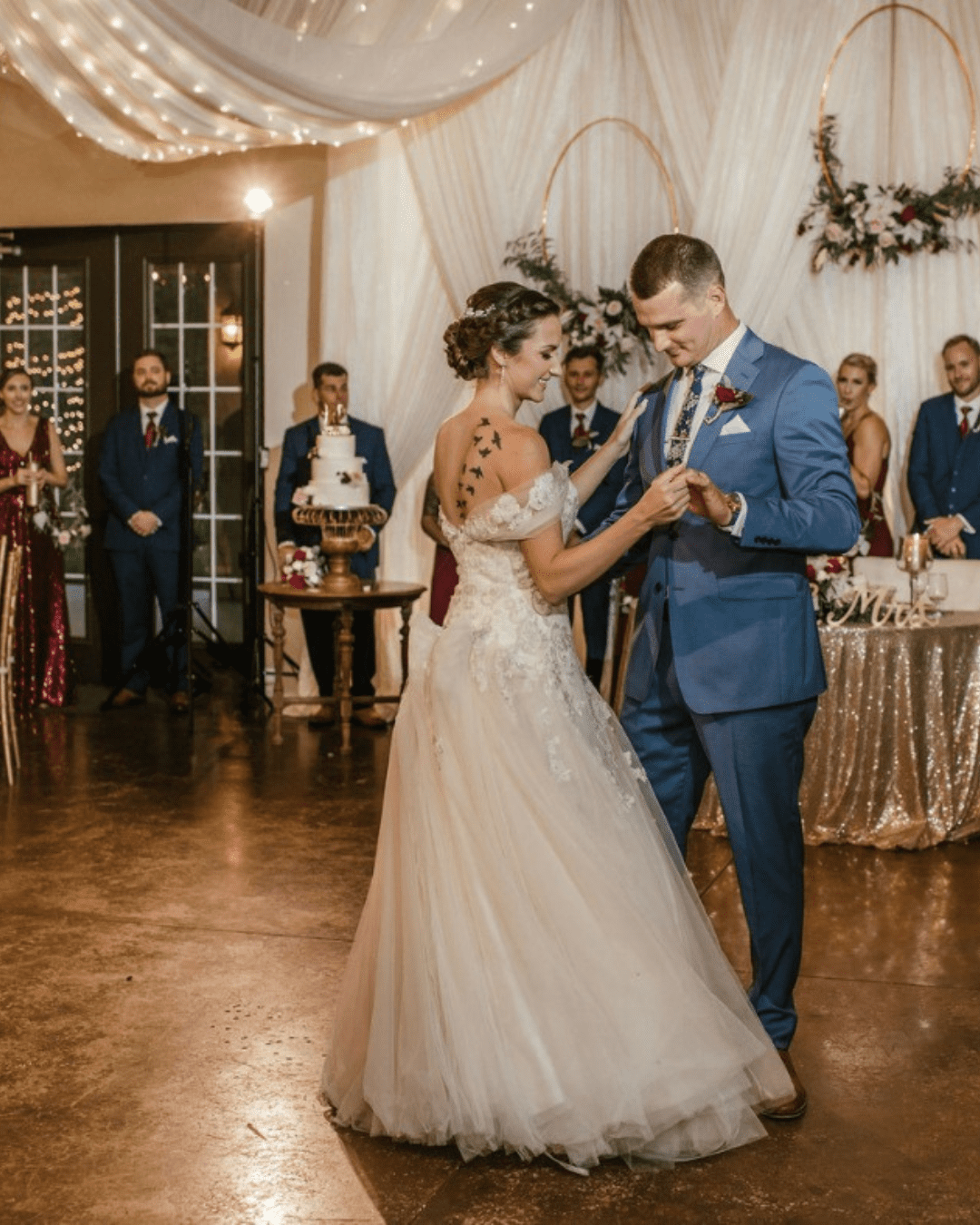 best wedding venues in florida newlyweds dancing