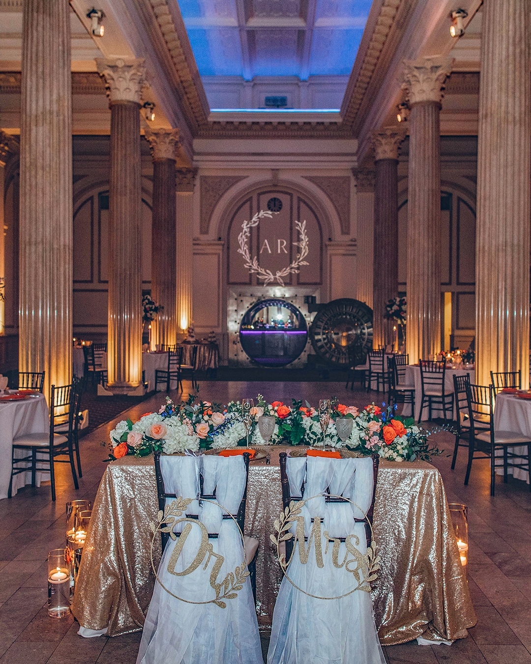 best wedding venues in florida orange gold decor ideas