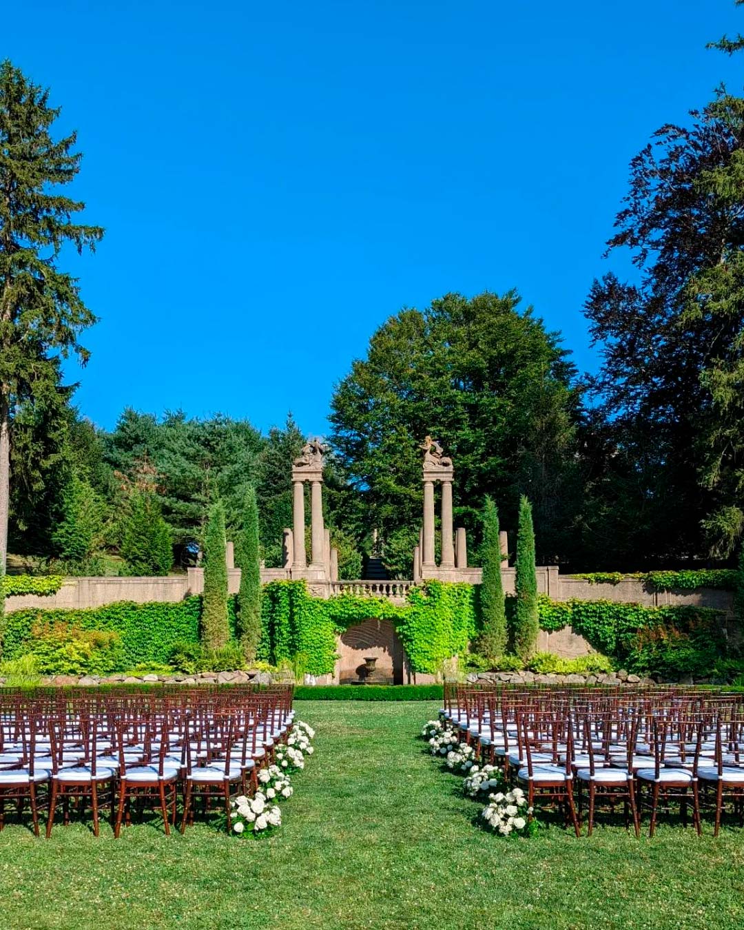 best wedding venues in massachusetts ceremony place Glen Magna Farms