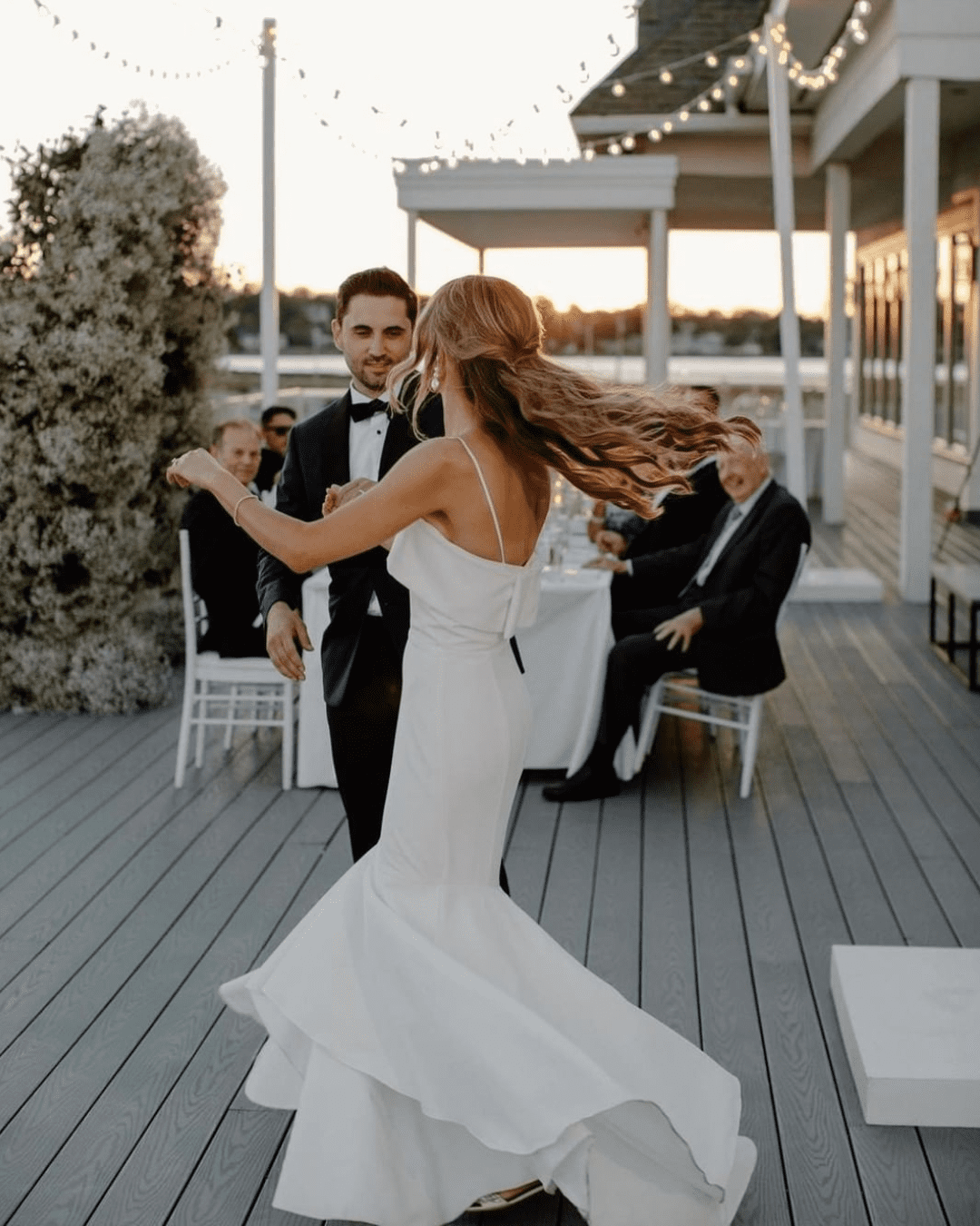 best wedding venues in new england bride and groom dancing
