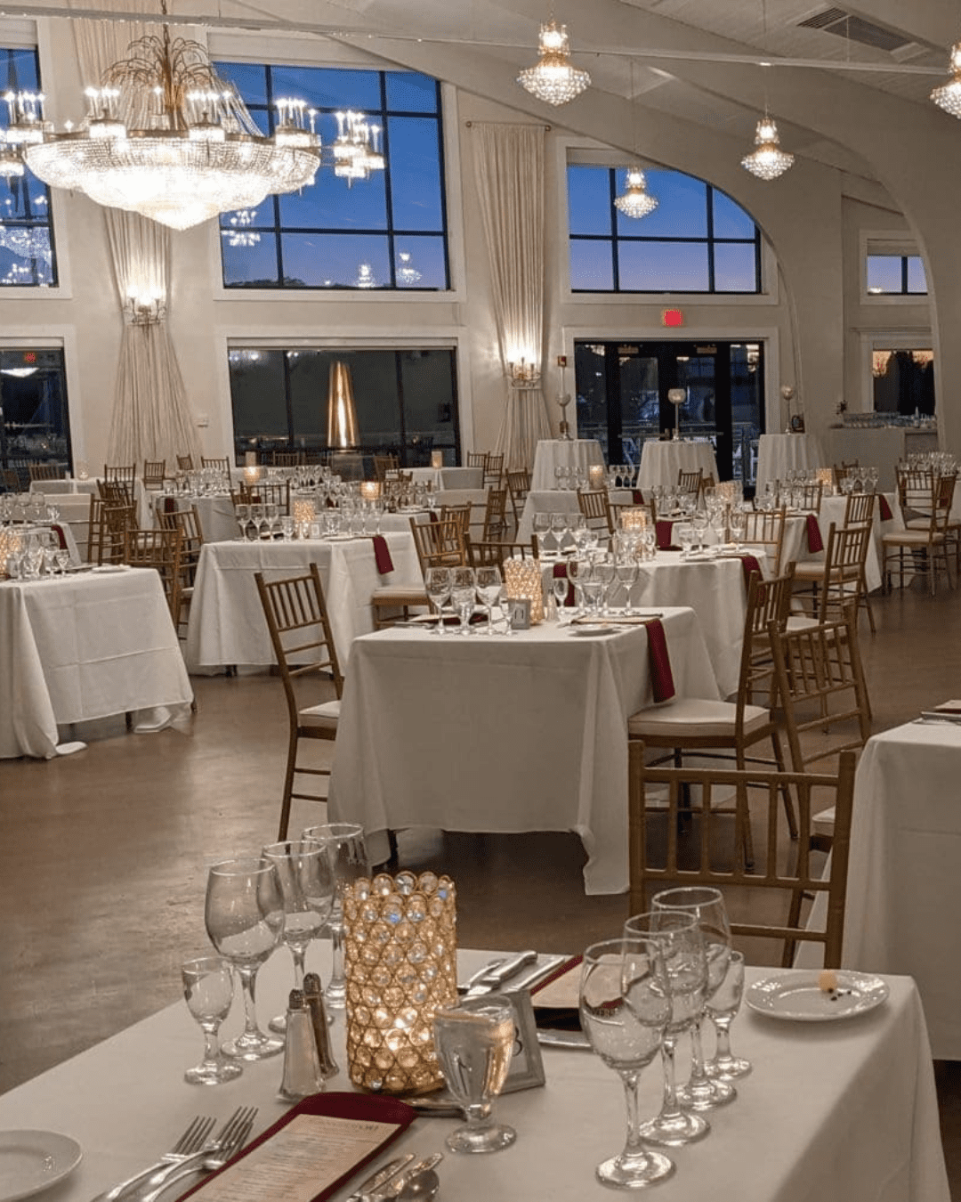 best wedding venues in new england gold style decoration