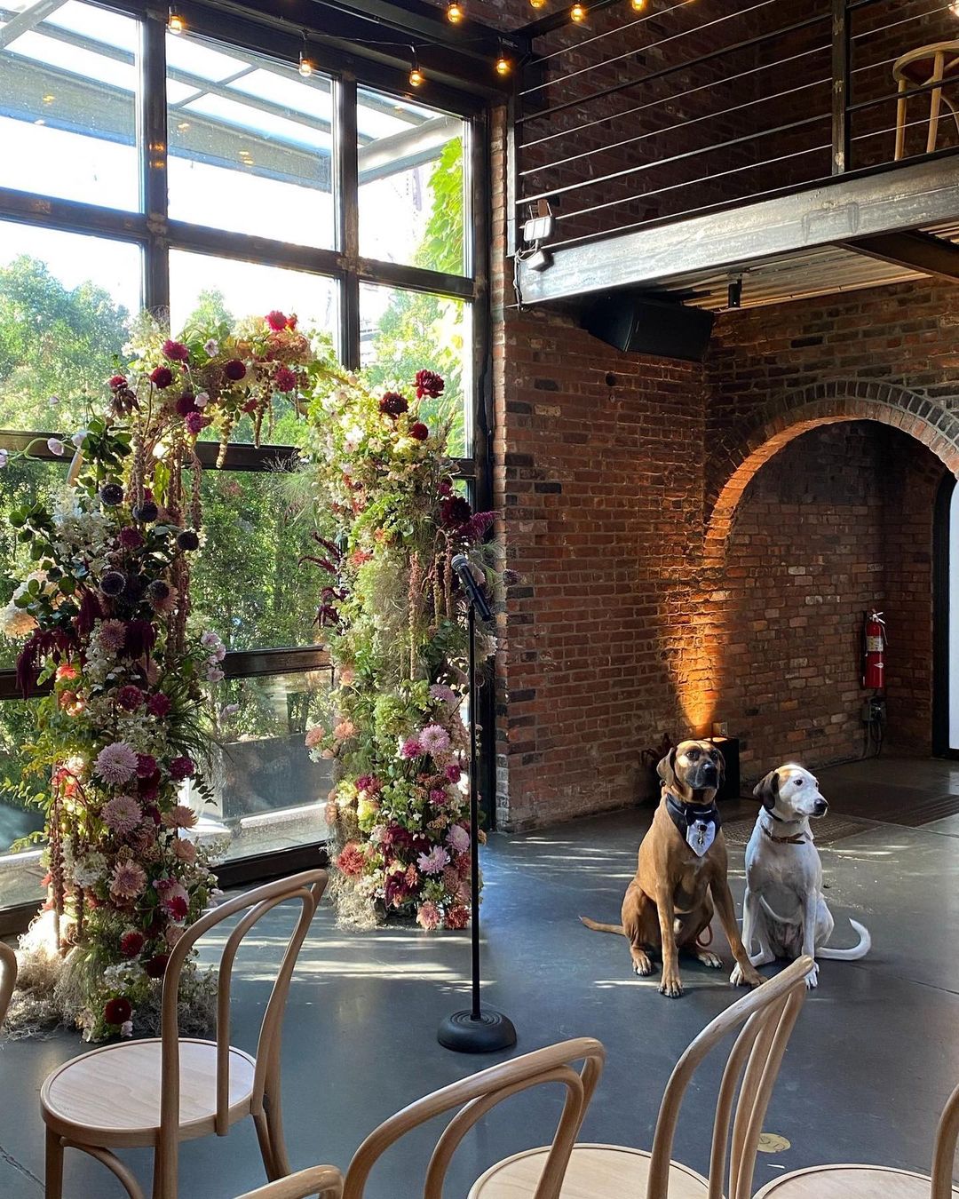best wedding venues in new york arch with greenery