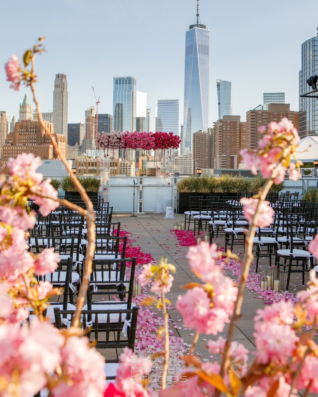 best wedding venues in new york pink shades floristics