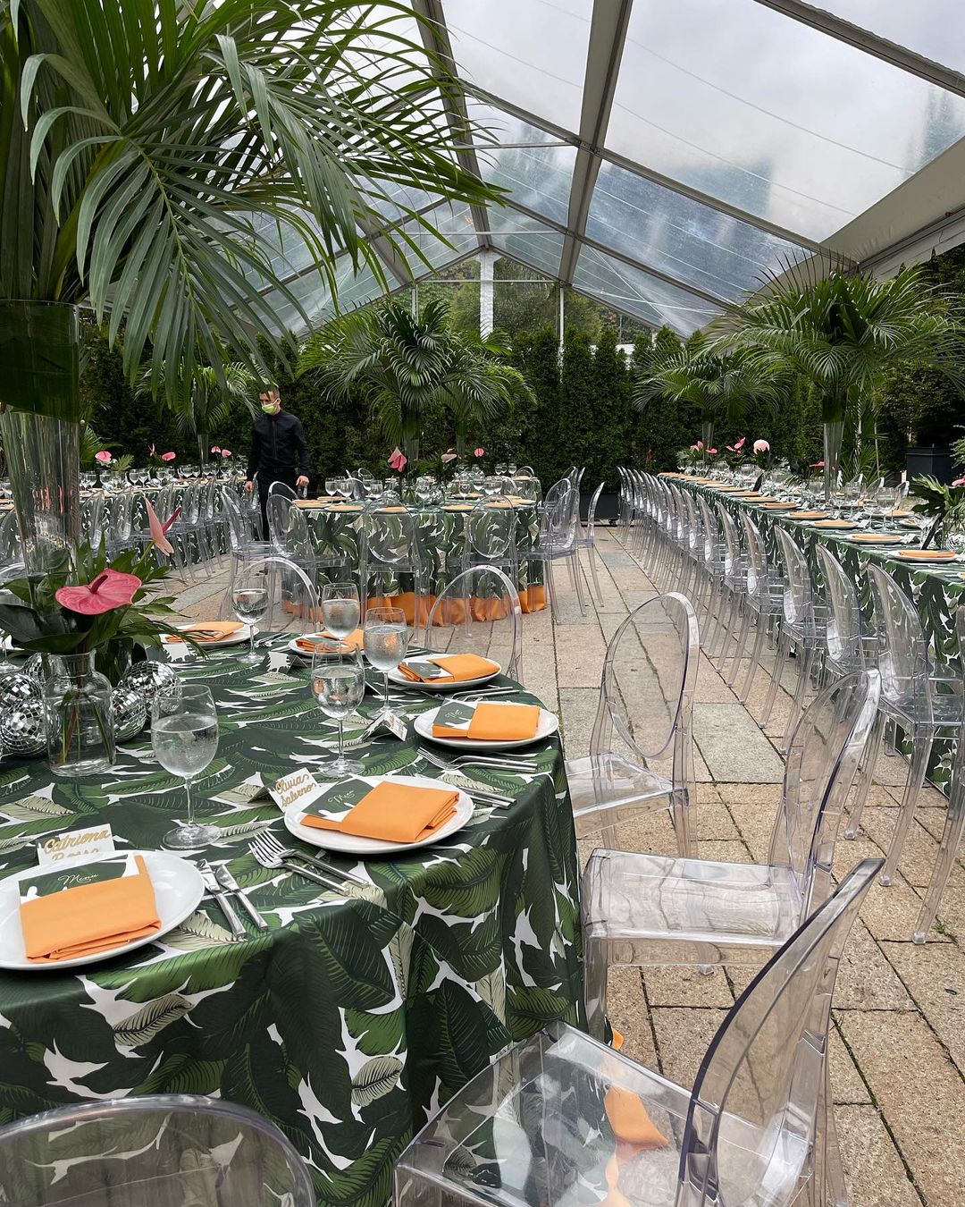 best wedding venues in new york tropical decor